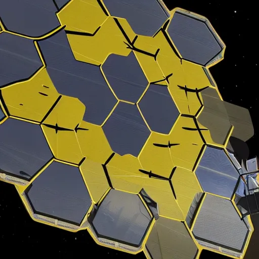 Image similar to james webb space telescope