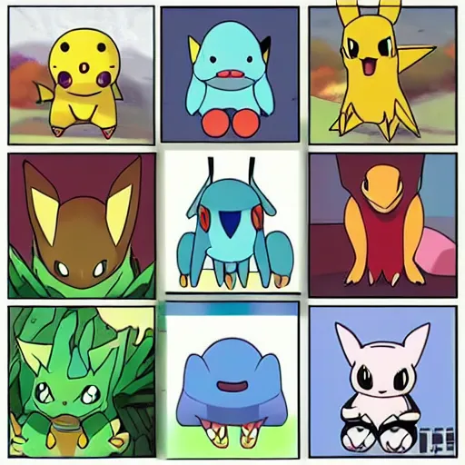 Image similar to gen-6 pokemon that looks like a chair