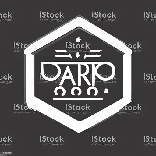 Prompt: dark background, symmetrical, a cute logo for a prompt randomizer app, vector art, company logo, trendy