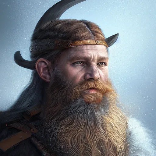 Image similar to portrait viking, ultradetailed, digital art, irina french, heraldo ortega, mandy jurgens, golden ratio, art canvas, award winning, masterpiece trending on artstation 8 k 1 5 0 mpx