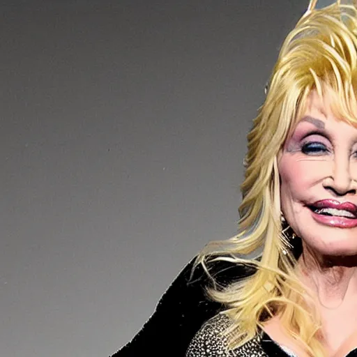Prompt: Dolly Parton with no makeup