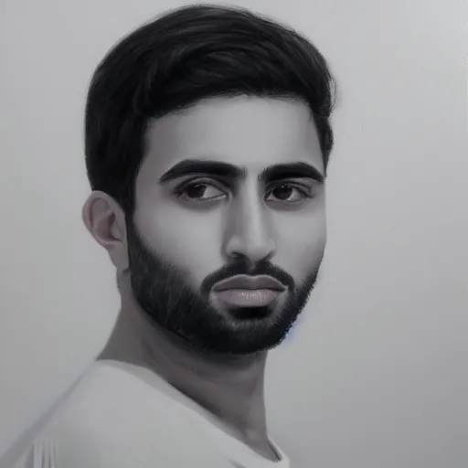 Prompt: photo realistic portrait of emad mostaque