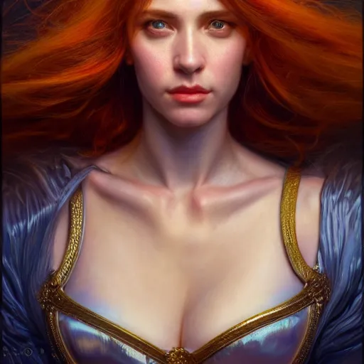 Image similar to muse by donato giancola, fantasy, photorealistic, octane render, unreal engine, dynamic lighting, cute face, beautiful girl, beautiful, wlop, cute, perfect factions, perfect woman, trending on artstation, poster, volumetric lighting, very detailed faces, 4 k, award winning