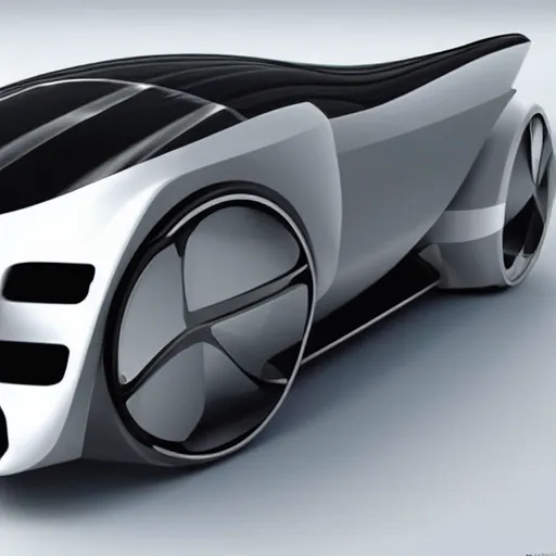 Prompt: futuristic concept car