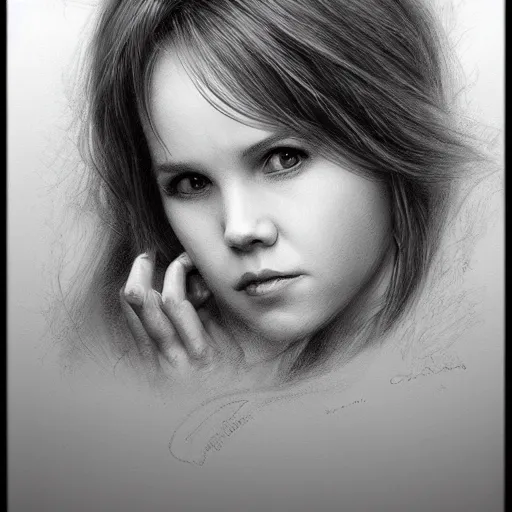 Image similar to beautiful lifelike award winning pencil illustration of linda blair trending on art station artgerm greg rutkowski cinematic atmospheric