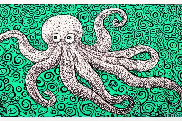 Prompt: octopus by Rachel Newling