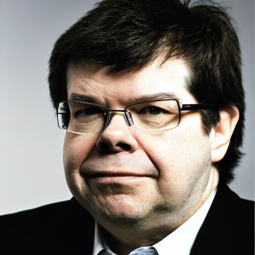 Prompt: a portrait of Yann LeCun as one of the borg