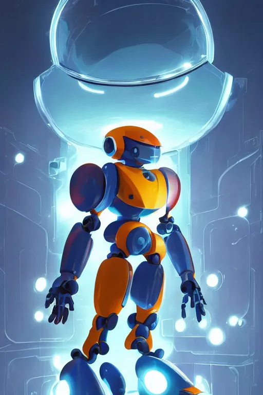 Image similar to metabots medabots medarotto medarot robot minimalist comics, behance hd by jesper ejsing, by rhads, makoto shinkai and lois van baarle, ilya kuvshinov, rossdraws global illumination ray tracing hdr radiating a glowing aura