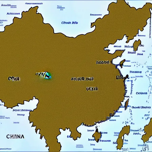 Image similar to china map with names