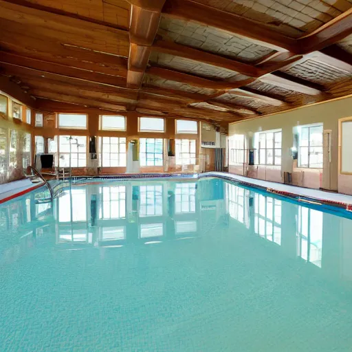 Image similar to an indoor pool, empty, craigslist photo