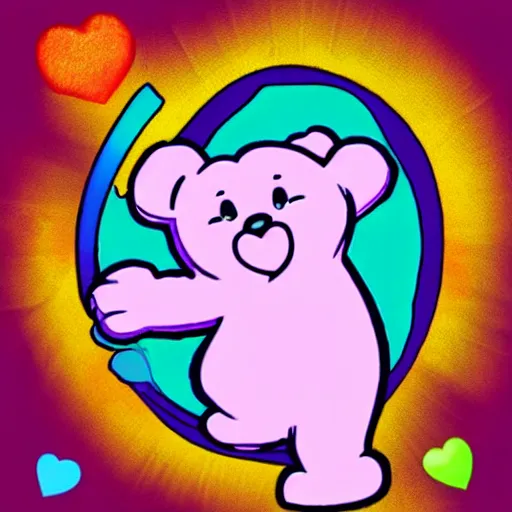 Image similar to care bear