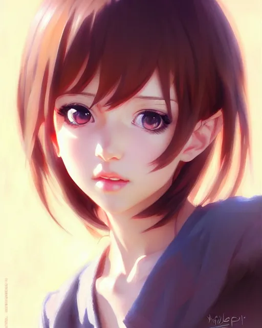 Prompt: portrait anime as girl cute - fine - face, pretty face, realistic shaded perfect face, fine details. anime. realistic shaded lighting by ilya kuvshinov giuseppe dangelico pino and michael garmash and rob rey