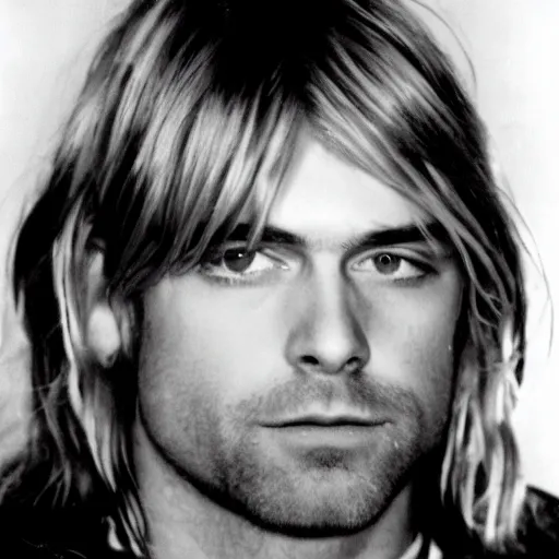 Prompt: kurt cobain does the laudry, high quality photo,
