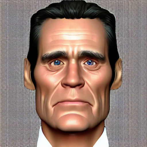 Image similar to UV Texture map of jim carrey face, game textures, call of duty textures