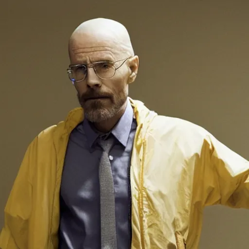 Image similar to Live Action Still of Jared Leto dressed as and playing Walter White in Breaking Bad, real life, hyperrealistic, ultra realistic, realistic, highly detailed, epic, HD quality, 8k resolution, body and headshot, film still