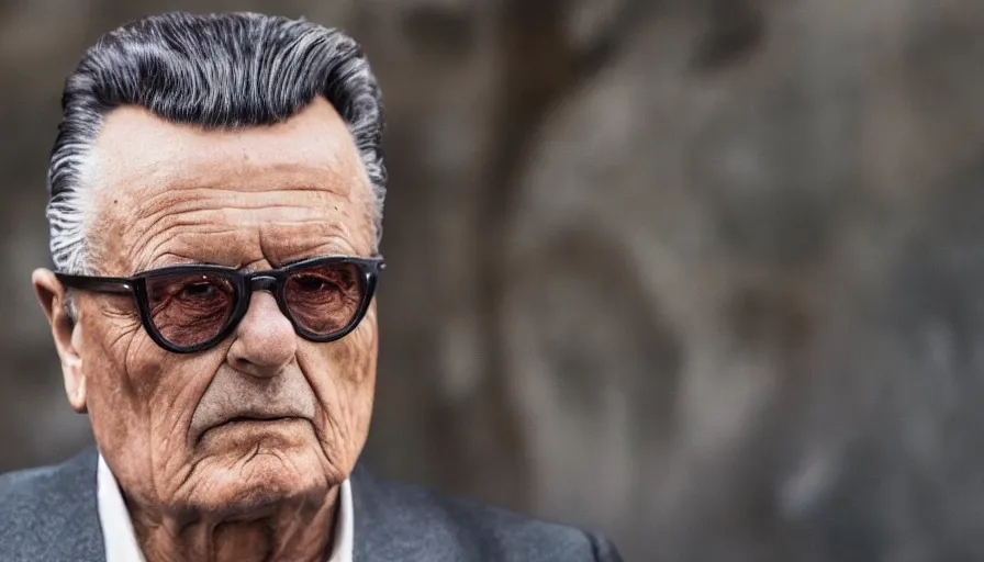 Prompt: hiperrealistic 2020s movie still portrait of Josip Broz Tito, Leica SL2 50mm, vivid color, high quality, higly detailed