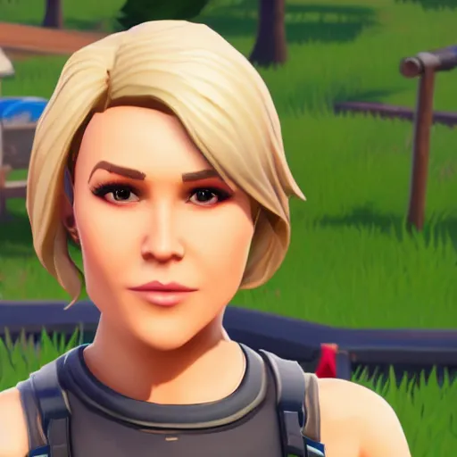 Prompt: a detailed portrait of renee young in fortnite, unreal engine 5 rendered, incredibly highly detailed and realistic, 8 k, sharp focus, studio quality