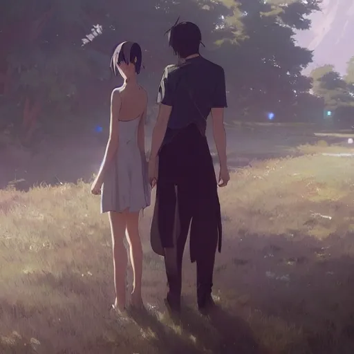 Prompt: all that we could have been you and me if it wasn't you and me., by makoto shinkai, greg rutkowski, artstation, high detailed, cgsociety,