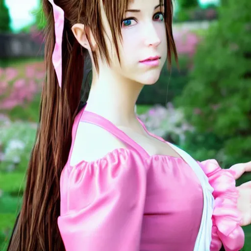 Image similar to aerith gainsborough by zeronis