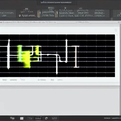 Image similar to adobe audition spectrogram of a ghost singing.