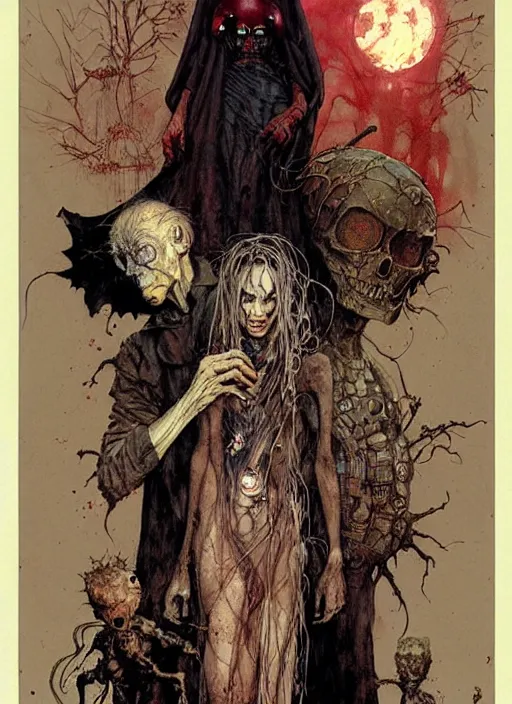 Image similar to sandman comic by chiara bautista and beksinski and norman rockwell and greg rutkowski weta studio, and lucasfilm