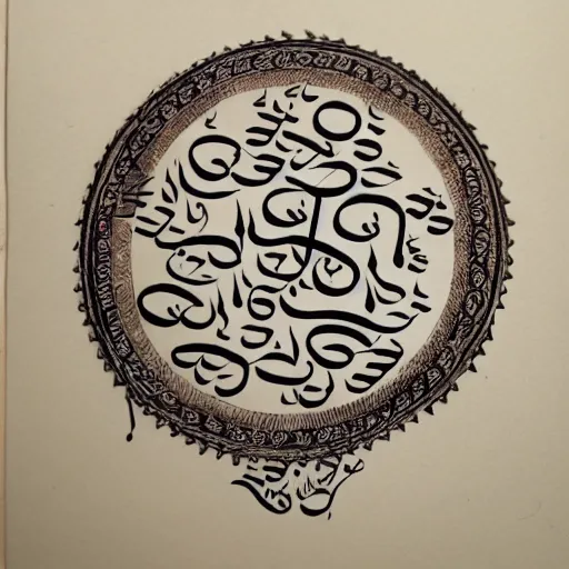 Image similar to hindi calligraphy