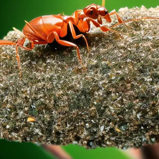 Image similar to an anthill but all the ants are tigers realistic