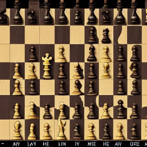 Image similar to a man that live in world of chess