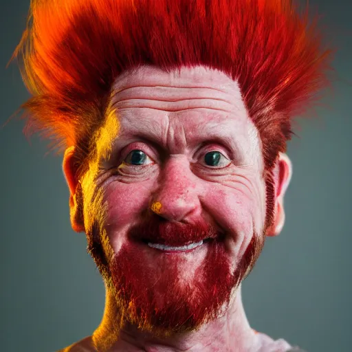 Prompt: portrait photo still of real life heat miser, 8 k, 8 5 mm f 1. 8