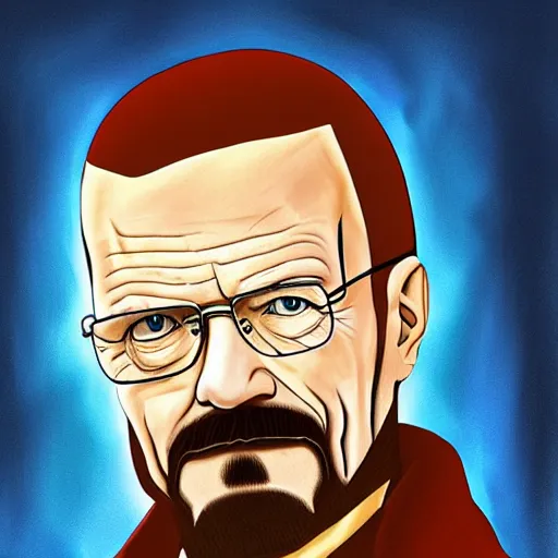 Image similar to Walter White by Gabriel Soares,