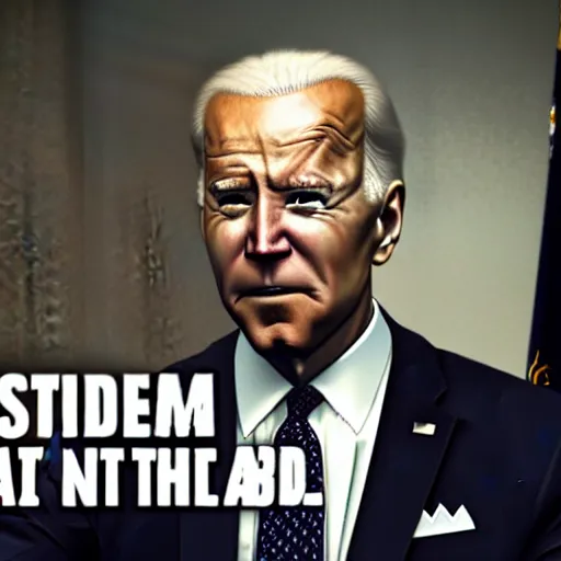 Image similar to joe biden in skyrim jail