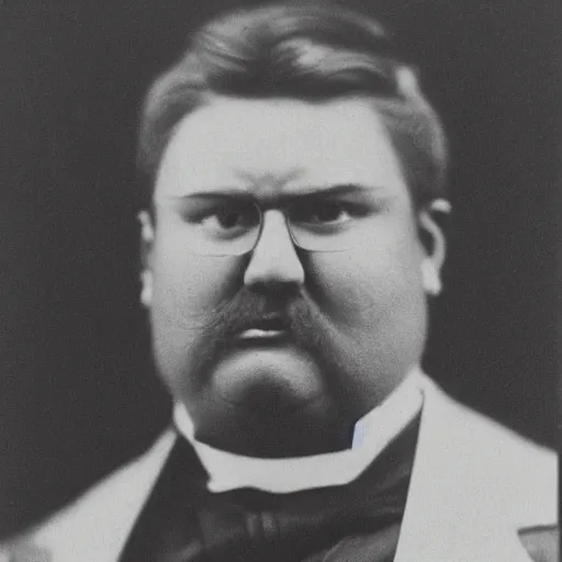 Prompt: real-life face portrait of Peter Griffin dramatic lighting late 1800s Daguerreian photo