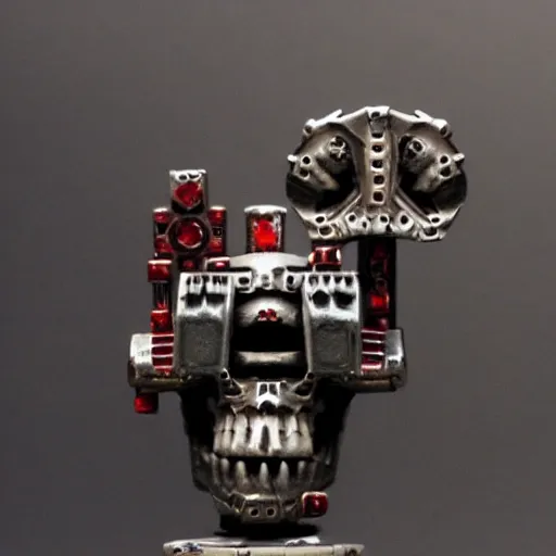 Image similar to Servo Skull. Warhammer 40k