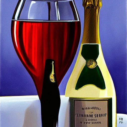 Prompt: champagne socialism, by RHADS