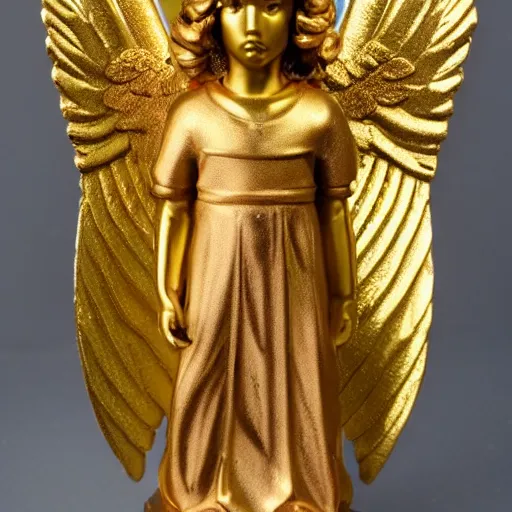 Image similar to angel with golden armor