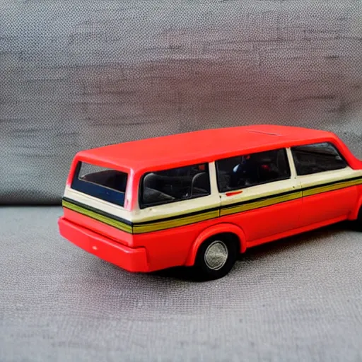 Image similar to a matchbox car from 1980 red