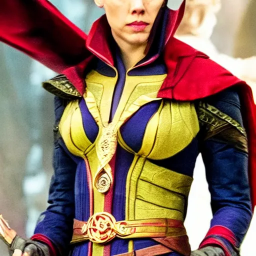 Image similar to Scarlet Johanson as Doctor Strange