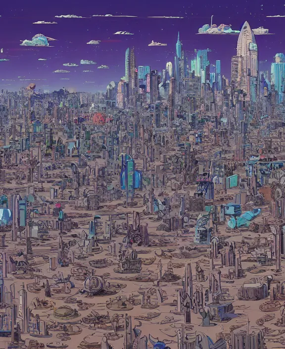 Image similar to city skyline made from obese sea slugs, in the style of a puffy spaceship, skeletons, partly cloudy, spooky, dramatic lighting, by geof darrow, bill sienkiewicz, dan mumford, yusuke murata, makoto shinkai, ross tran, cinematic, unreal engine, cel shaded, featured on artstation, pixiv