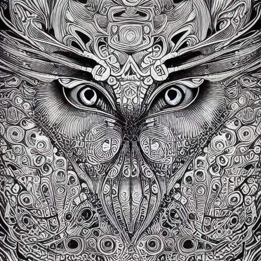 Prompt: Geometrically surreal eyes, extremely high detail, photorealistic, intricate line drawings, dotart, album art in the style of James Jean