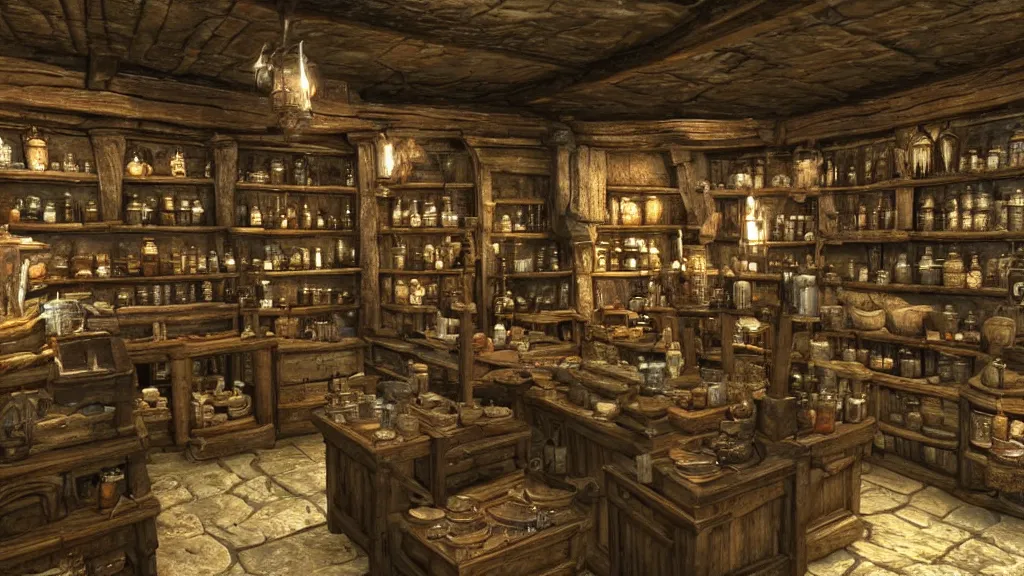 Apothecary Shop by ImaginaryDawning on DeviantArt