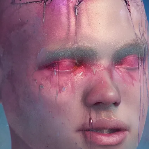 Image similar to hyperrealistic mixed media image of Patrick Star, stunning 3d render inspired art by István Sándorfi and Greg Rutkowski, perfect facial symmetry, realistic, highly detailed attributes and atmosphere, dim volumetric cinematic lighting, 8k octane extremely hyper-detailed render, post-processing, masterpiece,