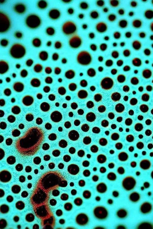 Prompt: high quality close-up photo translucent biomechanic worms! gorgeous black dots highly detailed hannah yata elson peter cinematic turquoise lighting high quality low angle hd 8k sharp shallow depth of field