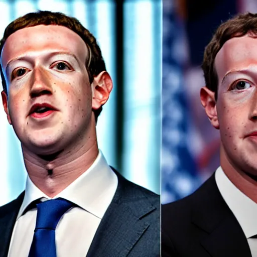 Prompt: mark zuckerberg as the president of the united states
