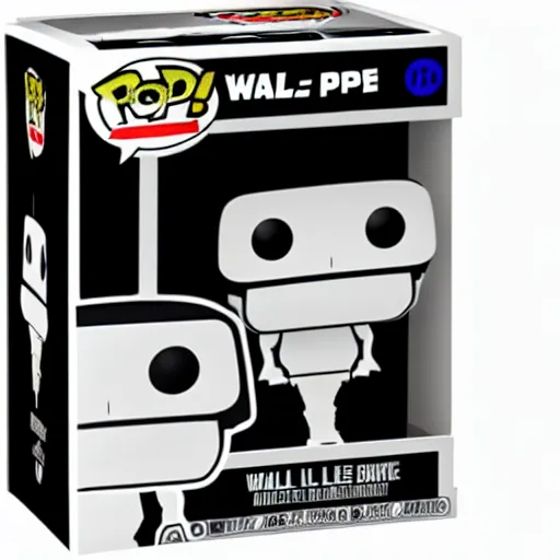 Image similar to Wall-E Funko Pop with package