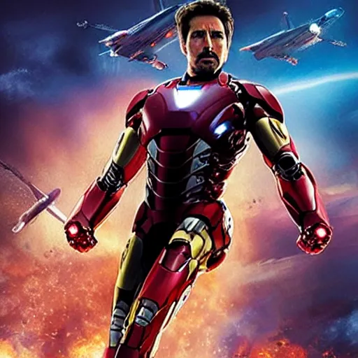 Prompt: tom cruise as iron man