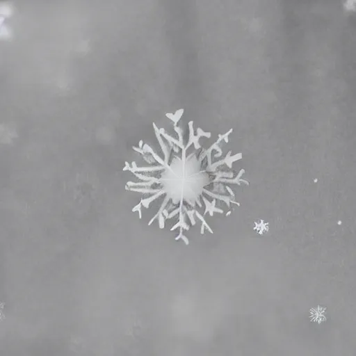 Prompt: silk snowflake surrounding a pretty face