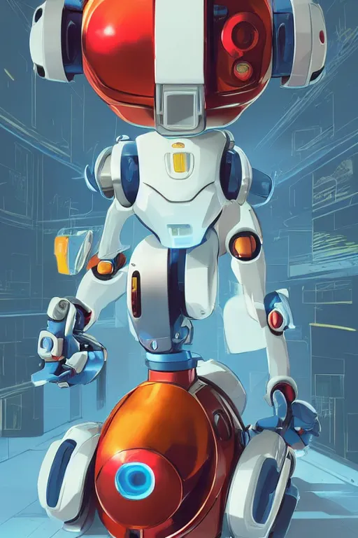 Image similar to metabots medabots medarotto medarot robot minimalist comics helmet mask neon cybereye, behance hd by jesper ejsing, by rhads, makoto shinkai and lois van baarle, ilya kuvshinov, rossdraws global illumination ray tracing hdr radiating a glowing aura