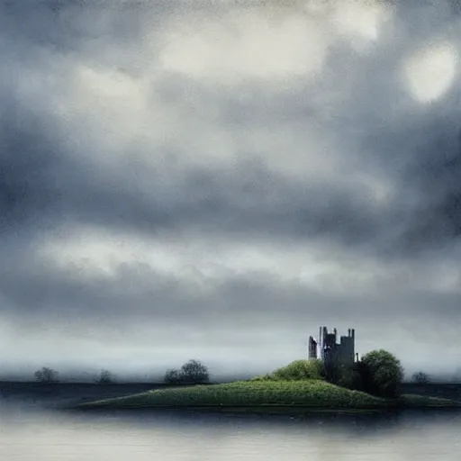 Image similar to castle in clouds by lee madgwick