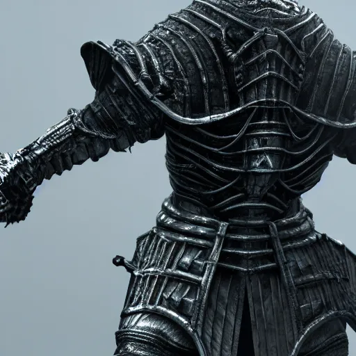 Image similar to futuristic eldenring boss. fromsoftware, dark souls, eldenring, screenshot, extremely detailed, insanely detailed, realistic, zbrush, horror, bloodbourne