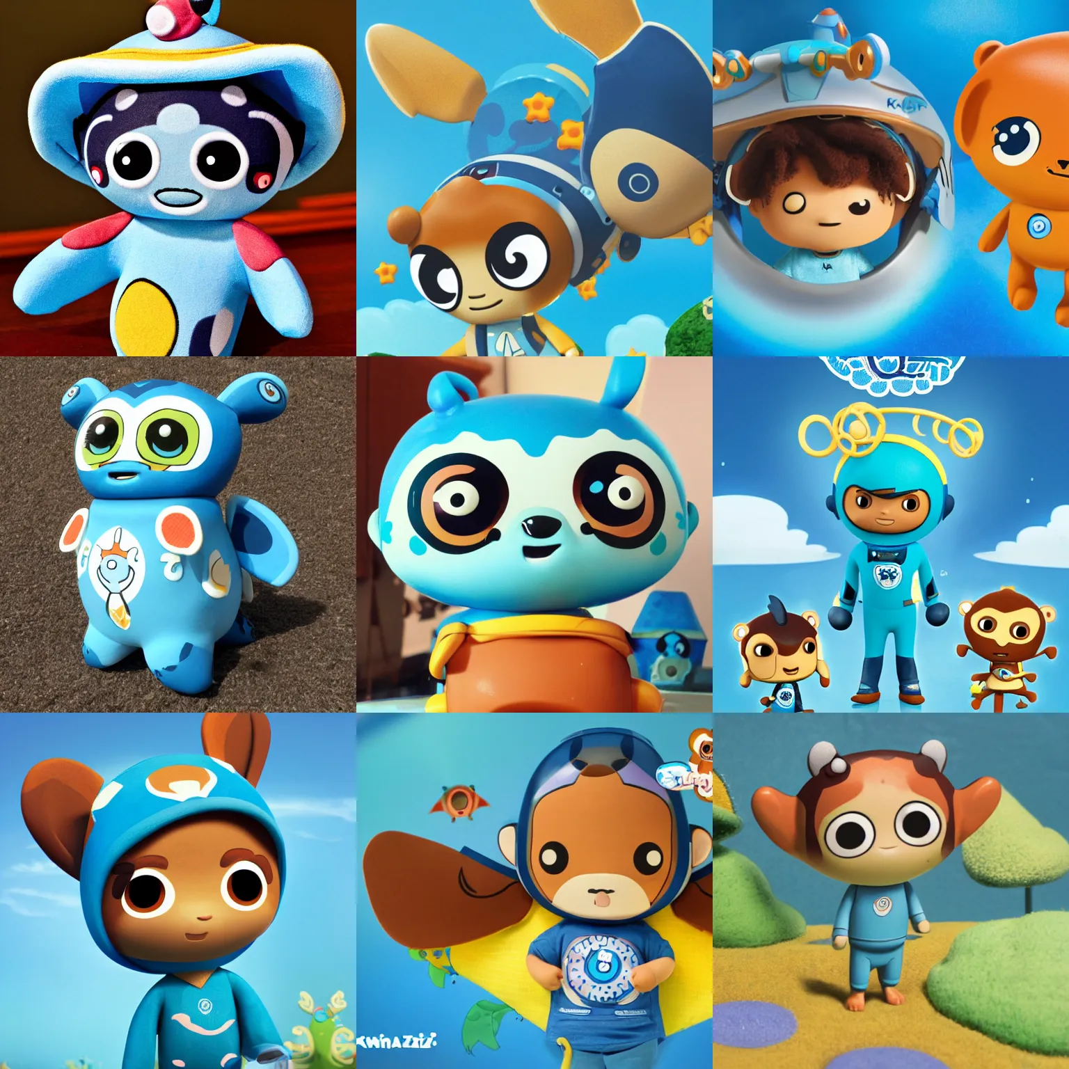 Prompt: Kwazi from Octonauts